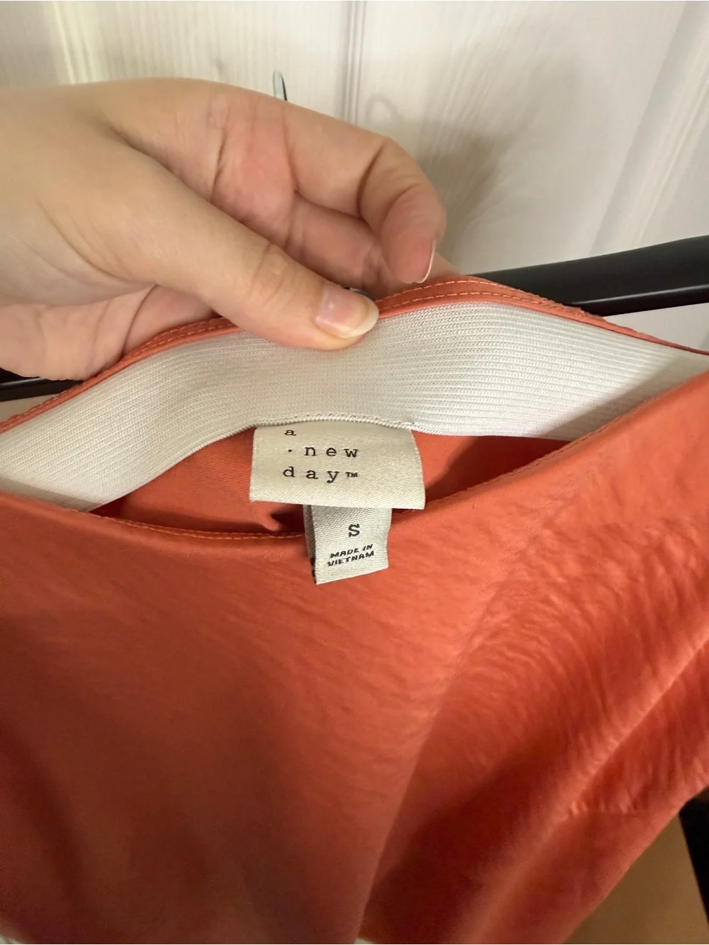 a new day Rust Orange Maxi Skirt Size Small - Picture 2 of 5